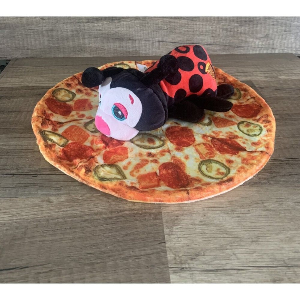 Cutetitos Pizzaitos Lady Bug With Pizza Wrap plush Stuffed animal